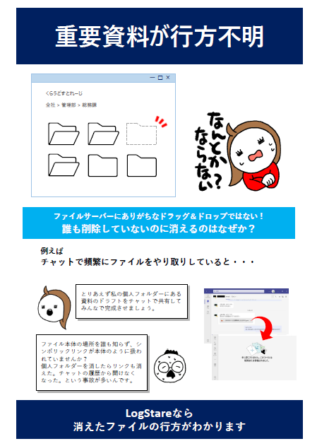 重要書類が行方不明